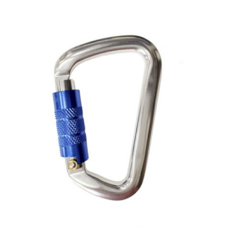 HT-G-0005 Mosquetão de alumínio Master Lock automático tipo D